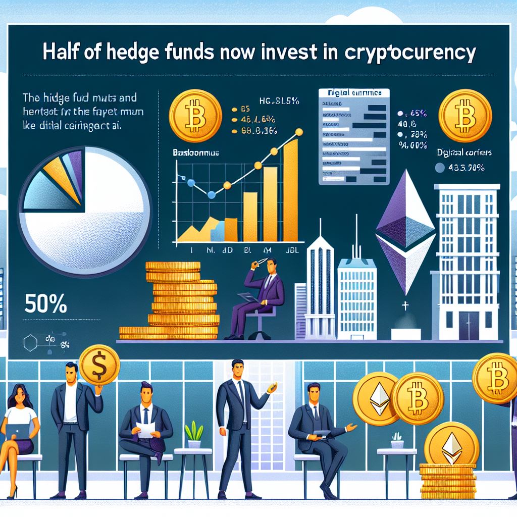 Τα Μισά Hedge Funds Επενδύουν Πλέον σε Κρυπτονομίσματα