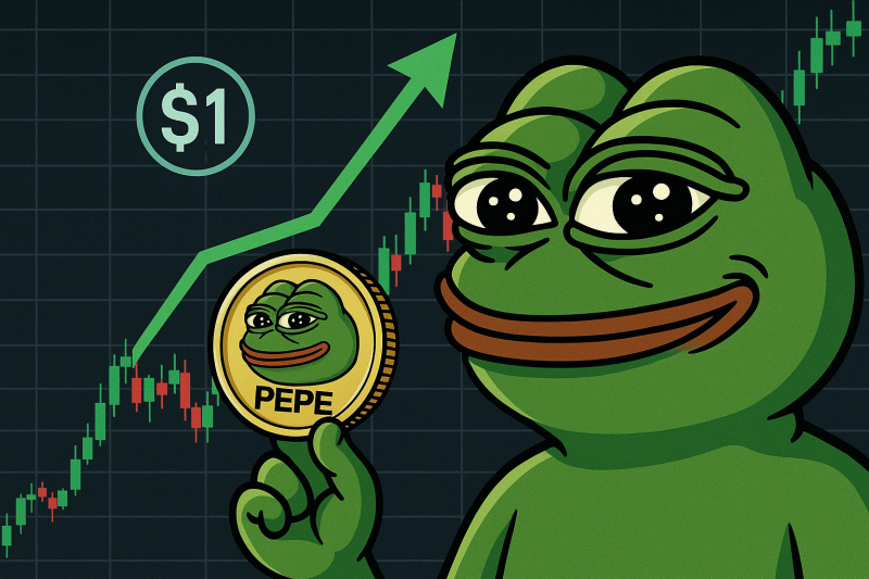 Θα Φτάσει το Pepe Coin το $1;