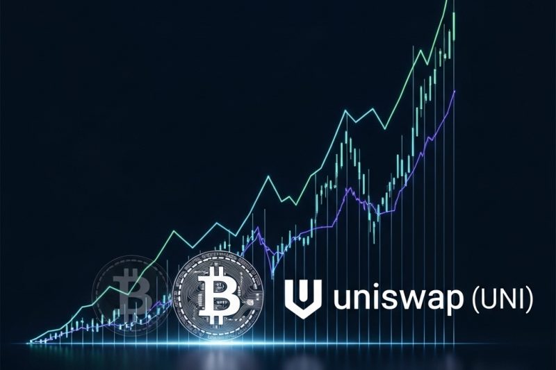 Uniswap (UNI): Άνοδος 7% & Bitcoin (BTC) Σταθερό στα $105K (Market Watch)