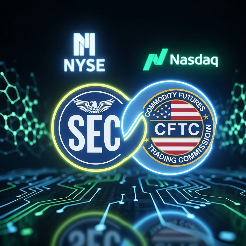 SEC & CFTC Ενέκριναν Spot Crypto Trading σε NYSE & Nasdaq: Ορόσημο για την Αγορά των ΗΠΑ