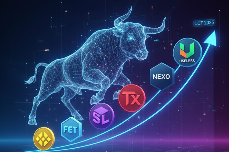 Κορυφαία Κρυπτονομίσματα για το Bull Run Οκτωβρίου 2025