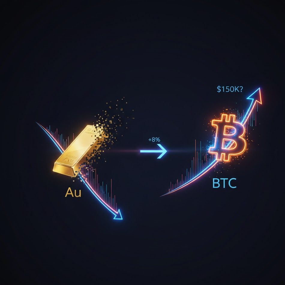 Bitcoin: Θα γίνει ο «Ψηφιακός Χρυσός» μετά την πτώση της τιμής του Χρυσού;