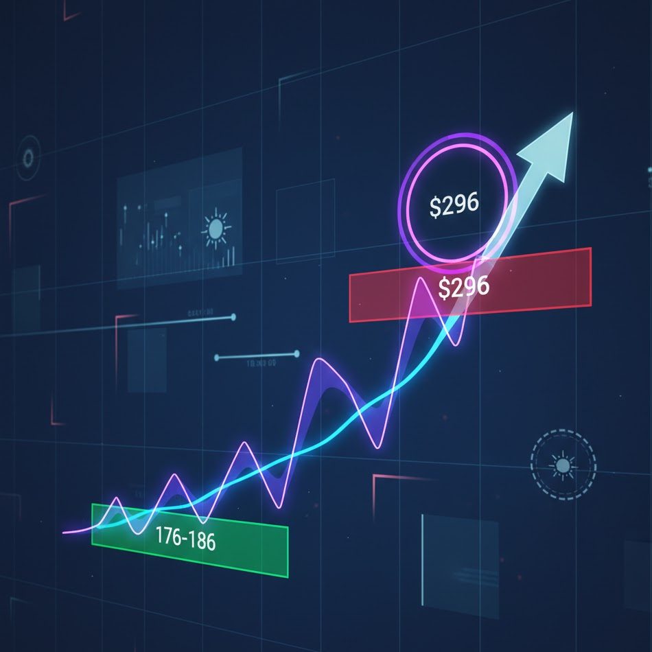 Το Solana (SOL) Βλέπει Διάσπαση στα $207 με Στόχο τα $296: Έρχεται Bull Run;