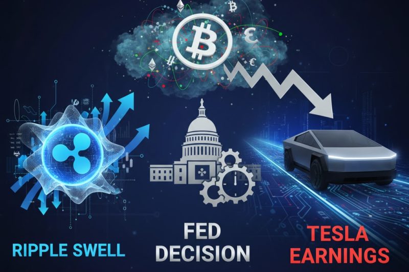 Κρυπτο-Παρακολούθηση: Ripple’s Swell, Συνάντηση Tesla και οι Επιπτώσεις της Fed στο Επίκεντρο
