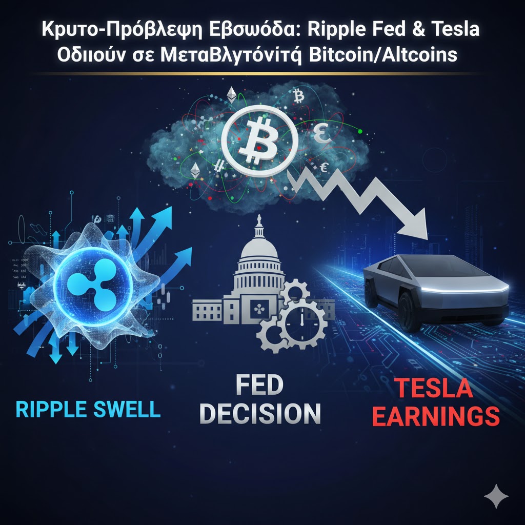 Κρυπτο-Παρακολούθηση: Ripple’s Swell, Συνάντηση Tesla και οι Επιπτώσεις της Fed στο Επίκεντρο