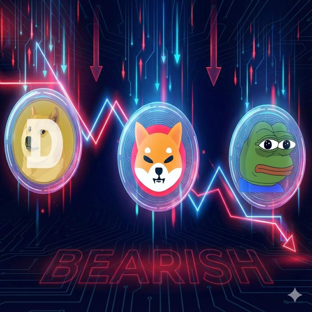 Πρόβλεψη Meme Coins: Πτώση για DOGE, SHIB και PEPE