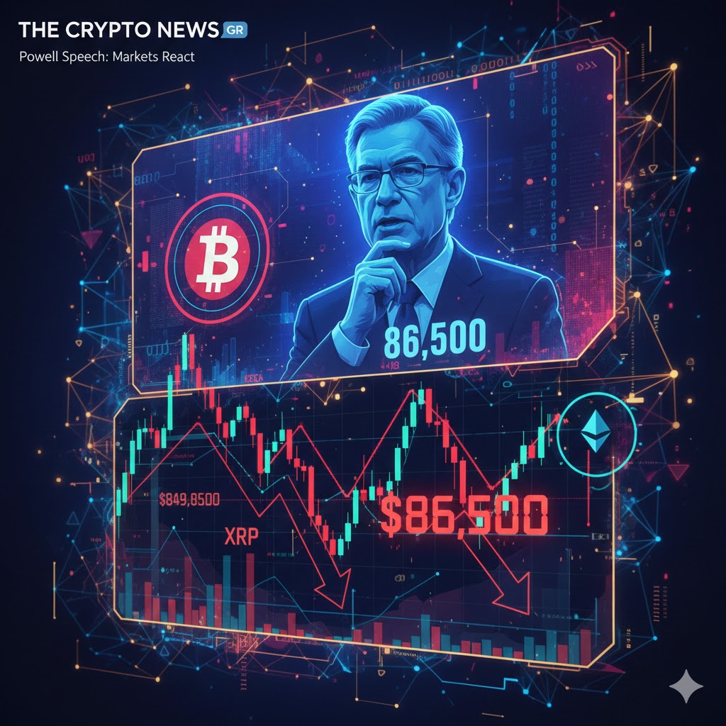 Ομιλία Jerome Powell Σήμερα: Τι να Περιμένουμε για Bitcoin, Ethereum και Altcoins