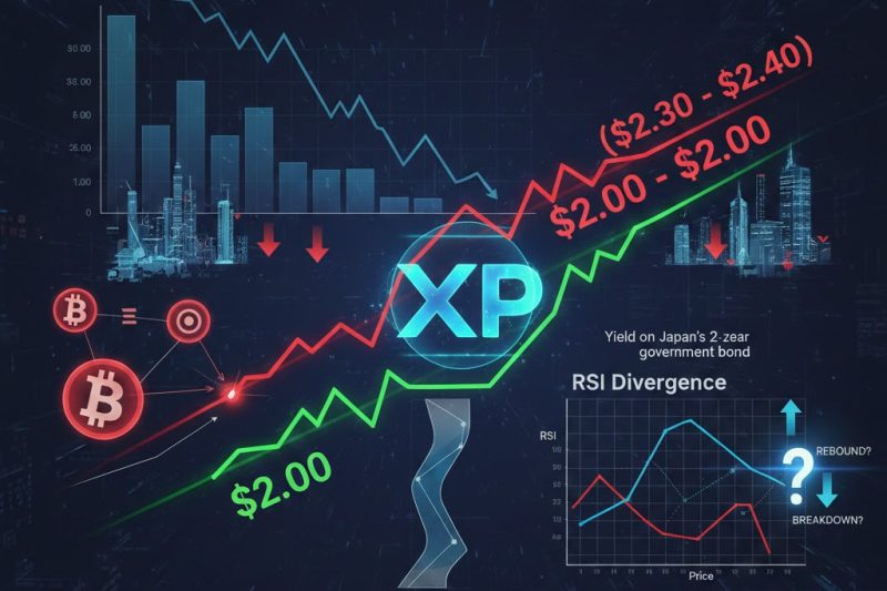 XRP: Διάσπαση Πάνω ή Κάτω; Οι Παγκόσμιες Αγορές Σπρώχνουν το Κρυπτονόμισμα στα $2
