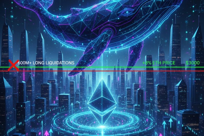 Φάλαινες Ethereum: Μαζικές Αγορές Μετά τις Εκκαθαρίσεις – Ανακάμπτει η Αγορά