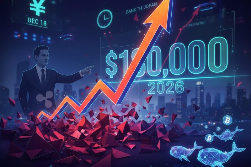 Bitcoin: Ο CEO της Ripple Βλέπει $180K – Τι Συμβαίνει με Yen Carry Trade & BOJ