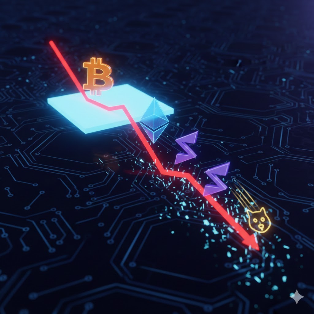 Ether, Dogecoin, Solana σε Πτώση: Το Bitcoin Αδυνατεί να Διατηρήσει την Αρχική Ανάκαμψη