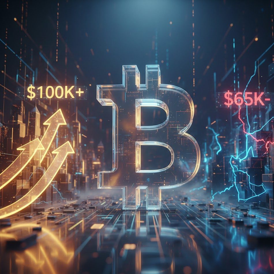 Πρόβλεψη Τιμής Bitcoin: Στόχος οι $100.000 ή Πτώση στις $65.000;