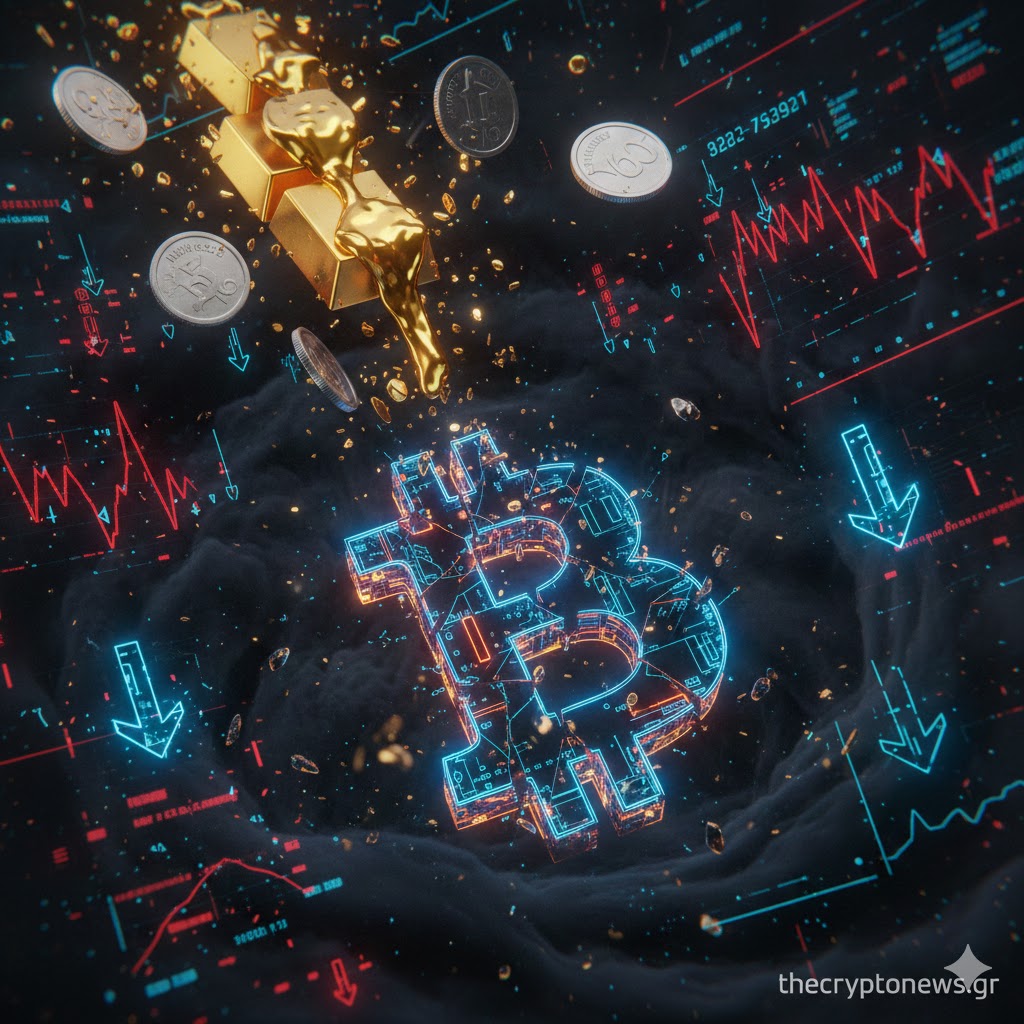 Γιατί Κατέρρευσαν Χρυσός και Bitcoin Σήμερα;