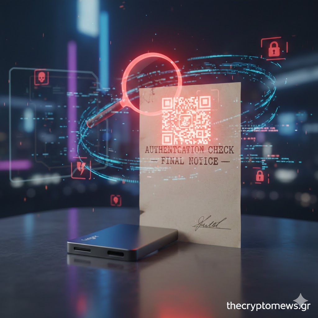 Νέα απάτη με πλαστές επιστολές σε χρήστες Ledger και Trezor