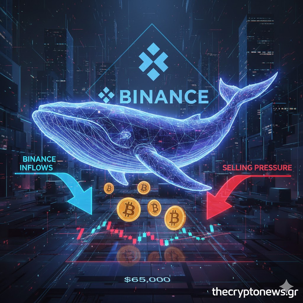 Bitcoin: Κίνδυνος πτώσης στα $65.000 - Γιατί οι φάλαινες "φορτώνουν" το Binance;
