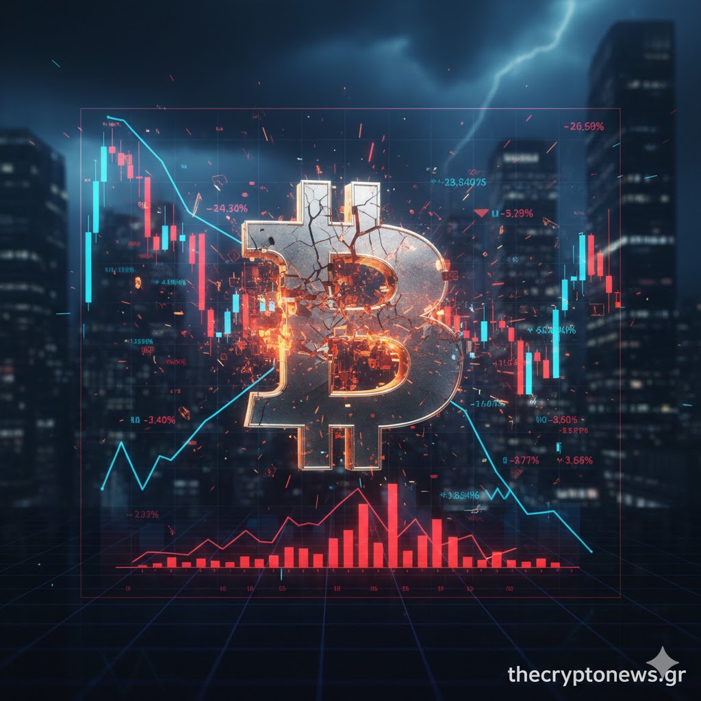 Bitcoin: Βουτιά κάτω από τις $72.000 – Τι τρέχει με τη Fed και τον Kevin Warsh;