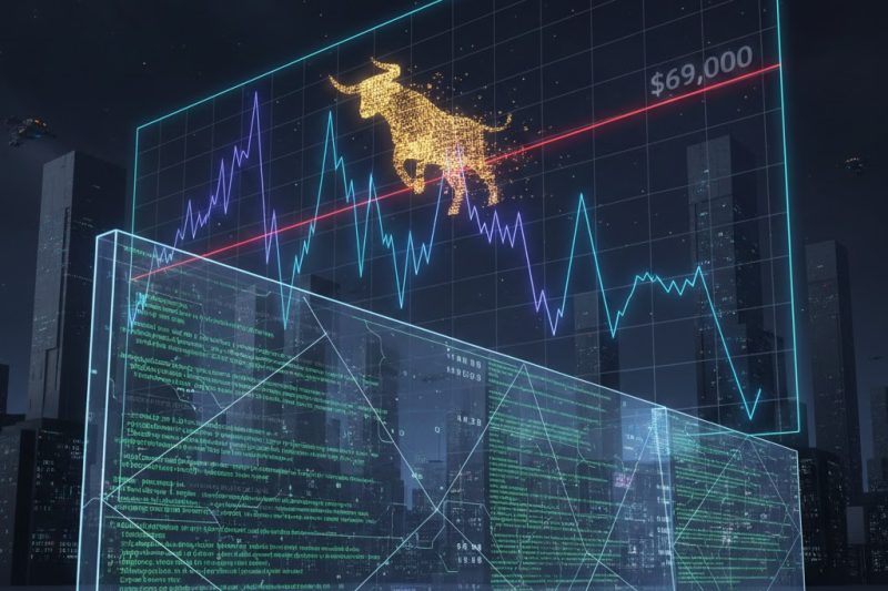 Πτώση Bitcoin: Γιατί τα $69.000 αποτελούν “τοίχο” για τους επενδυτές;