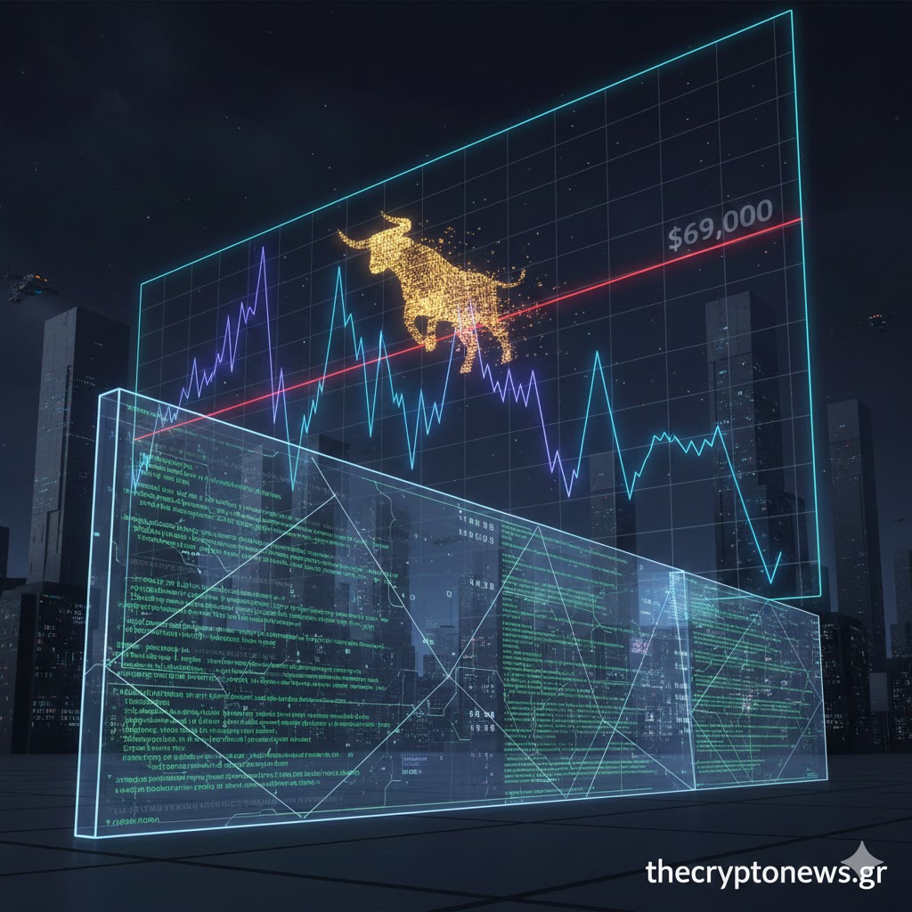 Πτώση Bitcoin: Γιατί τα $69.000 αποτελούν "τοίχο" για τους επενδυτές;