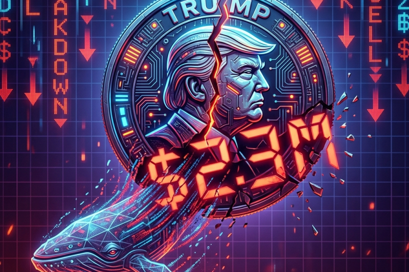 TRUMP Coin: Μεταφορά-Μαμούθ $23 Εκατ. Προκαλεί Πανικό – Έρχεται Sell-off;