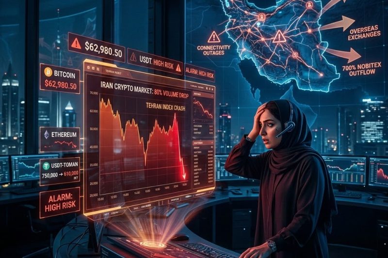 Ιράν: Κατάρρευση 80% στα Crypto μετά τις Επιθέσεις – Φυγή Κεφαλαίων 700%
