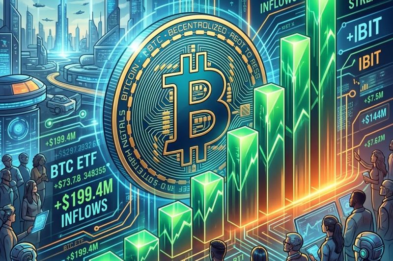 Bitcoin: Σερί 6 ημερών για τα US ETFs με εισροές $1 δισ.