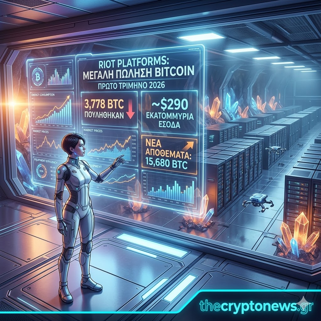 Riot Platforms: Πώληση-Μαμούθ 3.778 Bitcoin το 2026